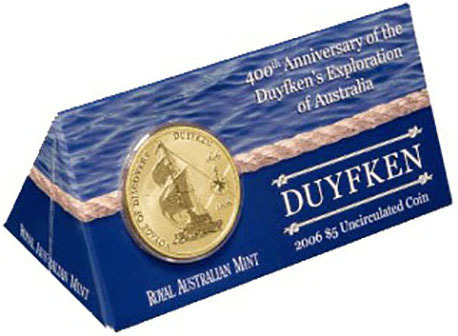 2006 $5 400th Anni of the Duyfken's Exploration of Australia