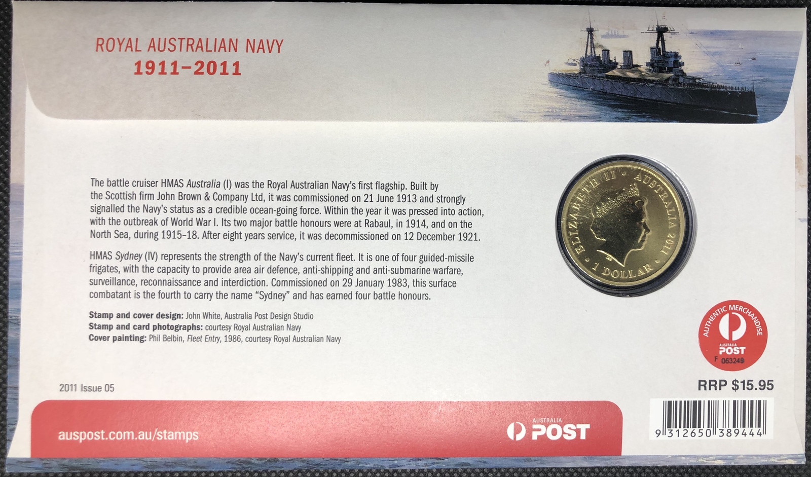 2011 PNC Royal Australian Navy 