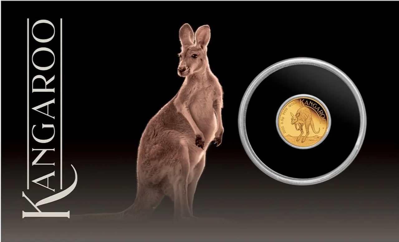 2022 $2 Mini Roo Gold Coin