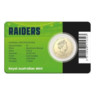 2024 $1 NRL Canberra Raiders