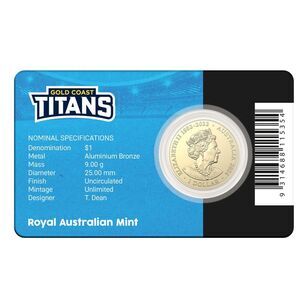 2024 $1 NRL Gold Coast Titans