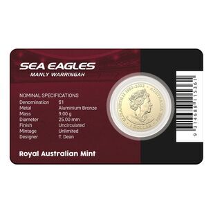 2024 $1 NRL Manly Warringah Sea Eagles