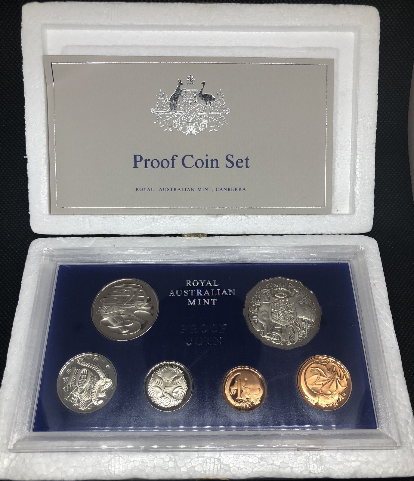 1979 Proof Set DOUBLE BAR