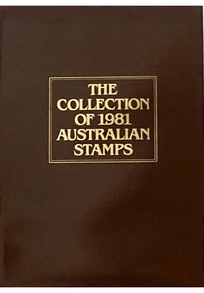 1981 Collection of Australian Stamps Album