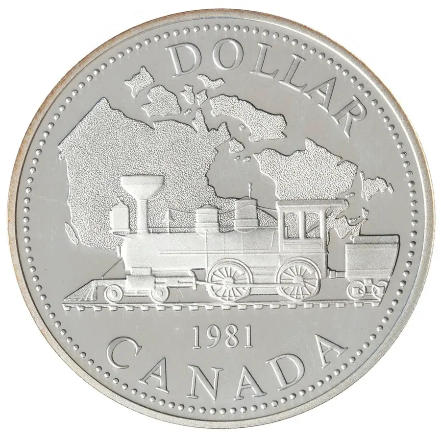 1981 Canadian Proof Set - Includes silver dollar 