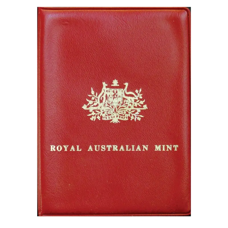 1981 Year Mint Set - Red Wallet