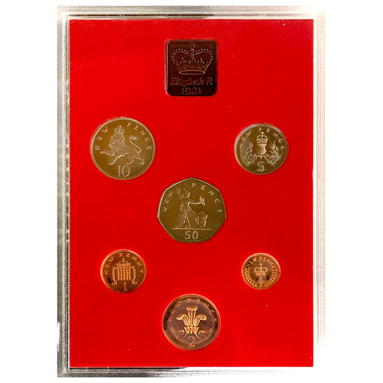 1981 United Kingdom Coinage of Great Britain & Northern Ireland - Proof Set