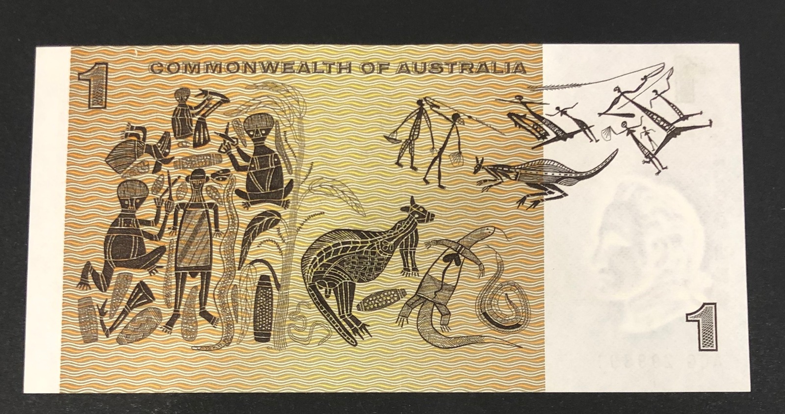 1982 - $1 Johnston / Stone UNC High Grade Banknote - Consecutive run of 10 