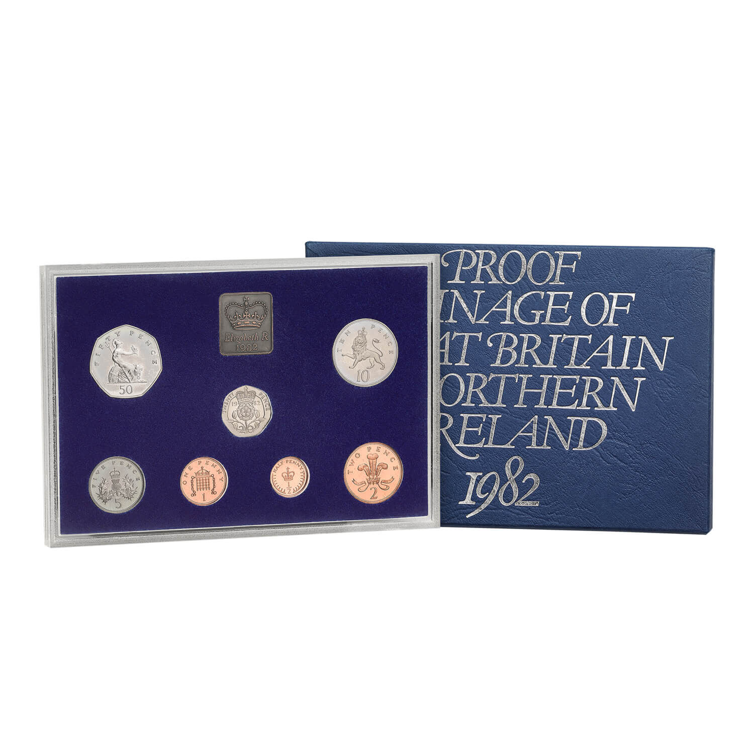 1982 Coinage of Great Britain & Northern Ireland - Proof Set