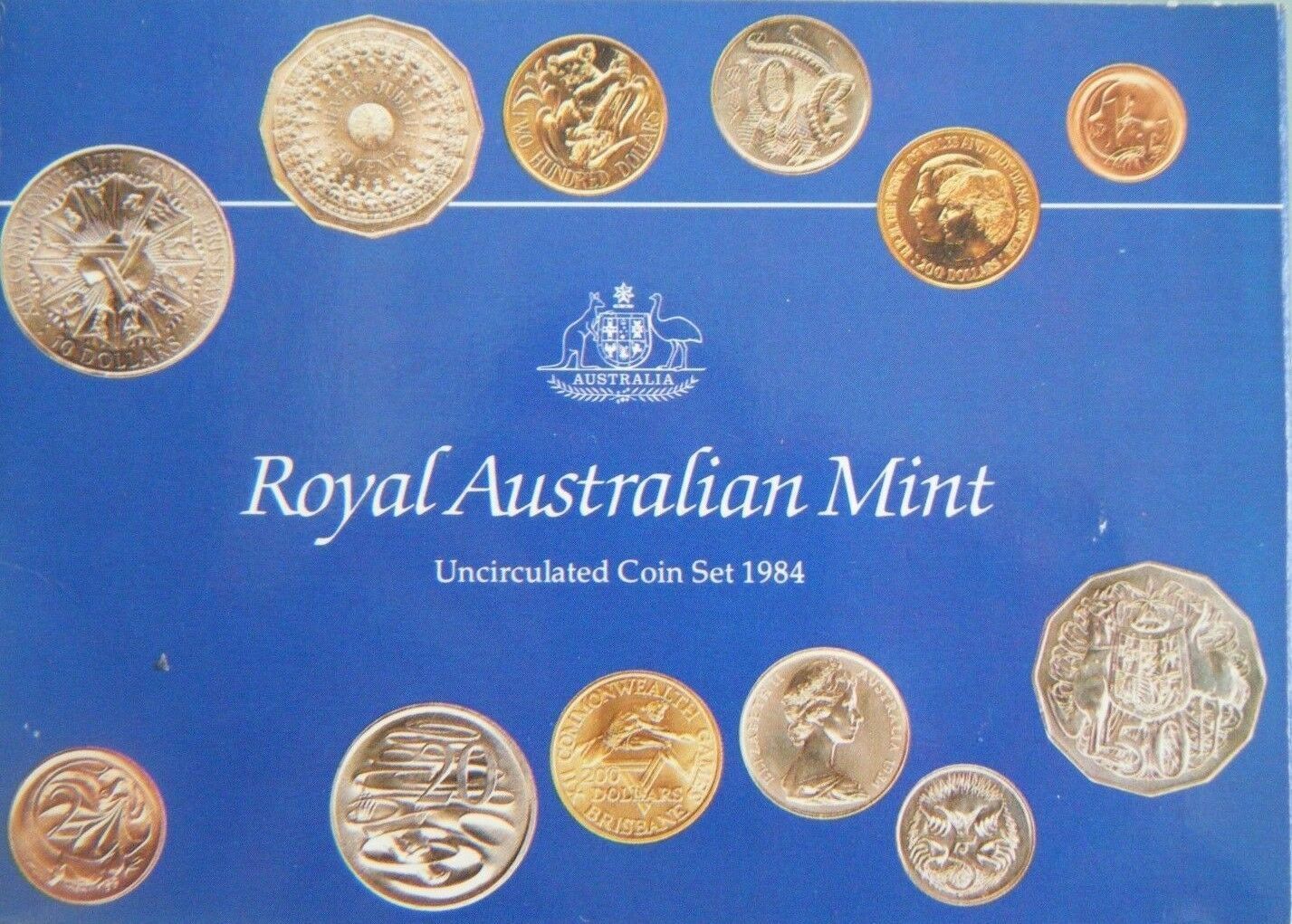 1984 Mint Set - Yellowed Packaging