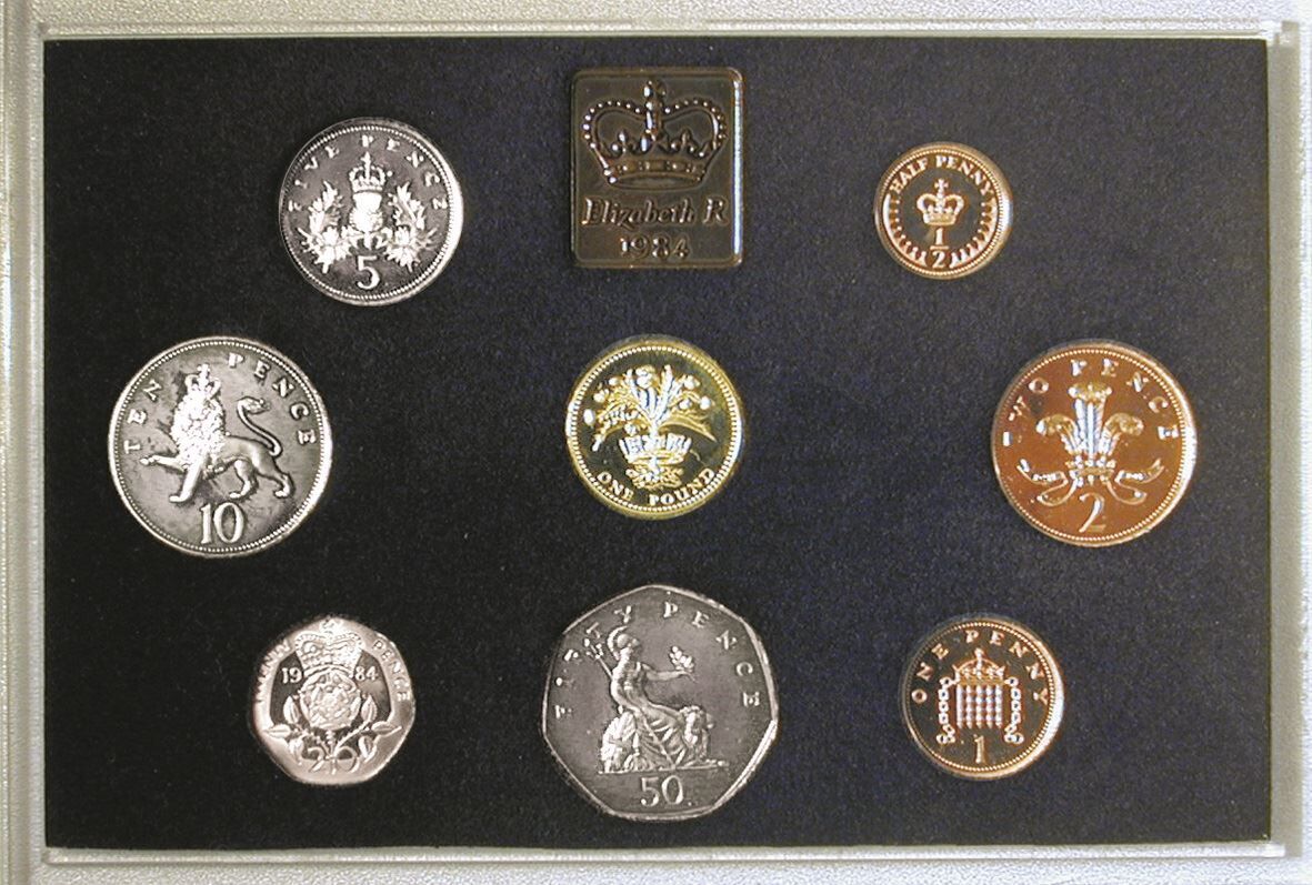 1984 United Kingdom Queen Elizabeth II - Annual Proof Set