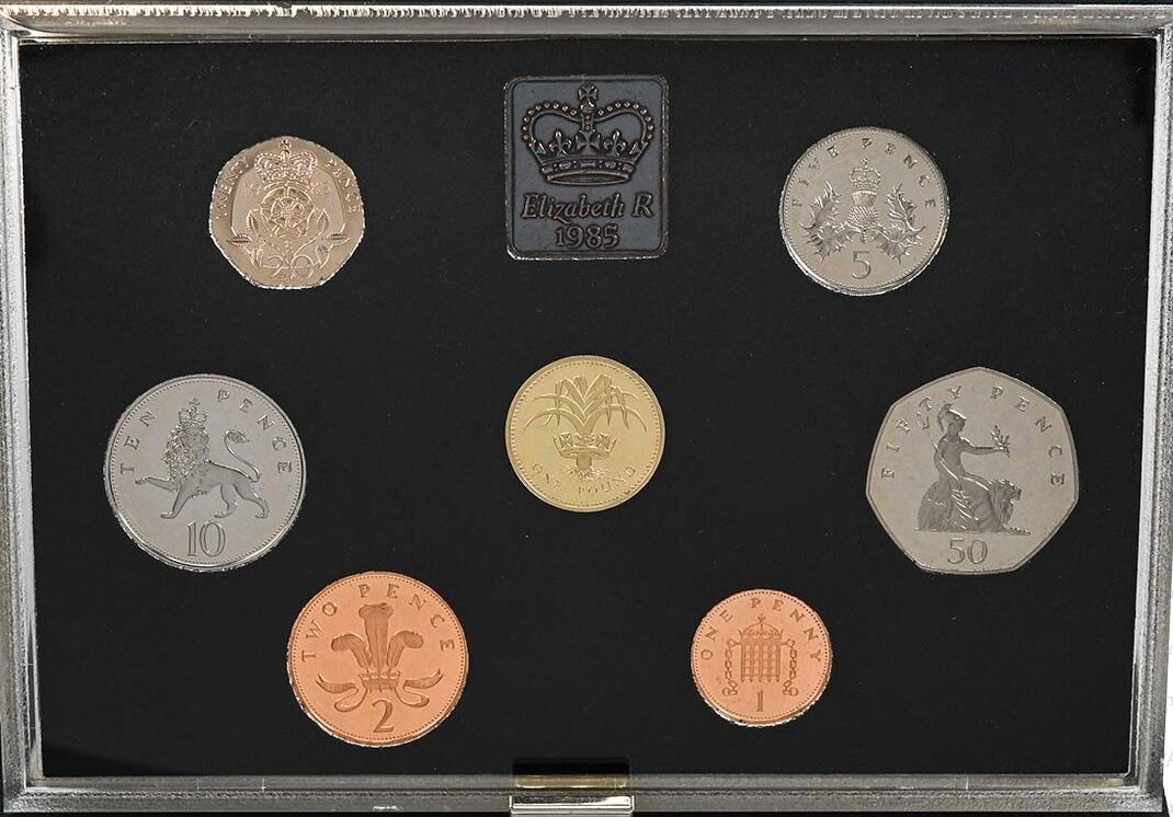 1985 United Kingdom Queen Elizabeth II Annual Proof Set