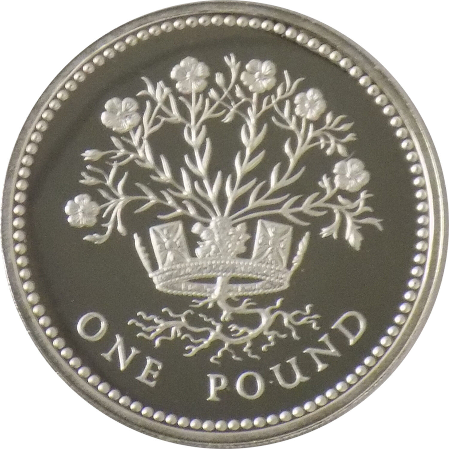 1986 £1 United Kingdom Sterling Silver Piedfort - Proof Coin