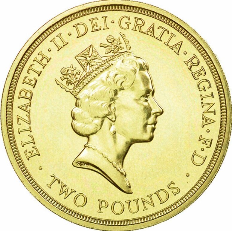 1986 £2 United Kingdom Commonwealth Games Coin