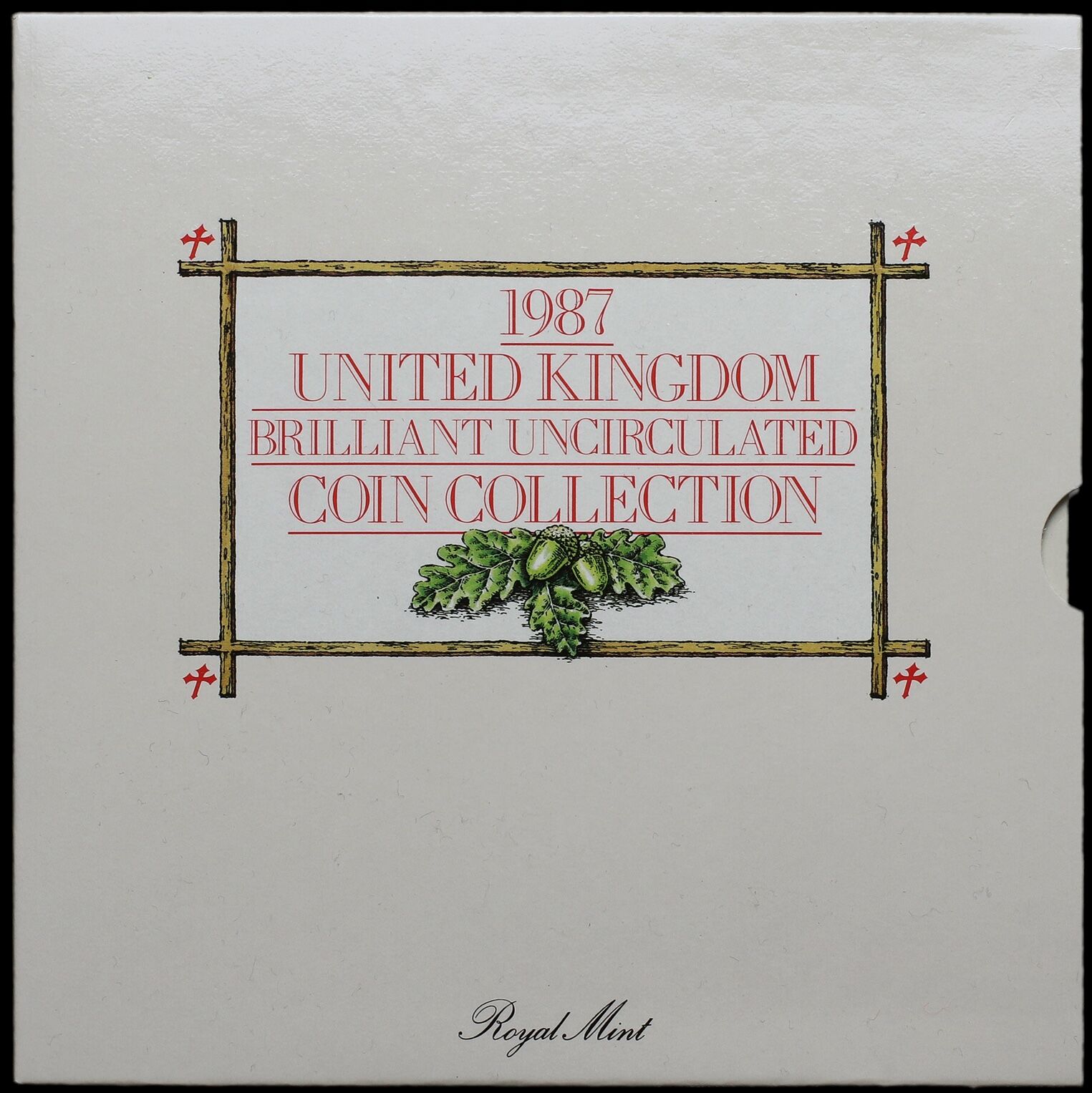 1987 United Kingdom Brilliant Uncirculated Seven-Coin Collection
