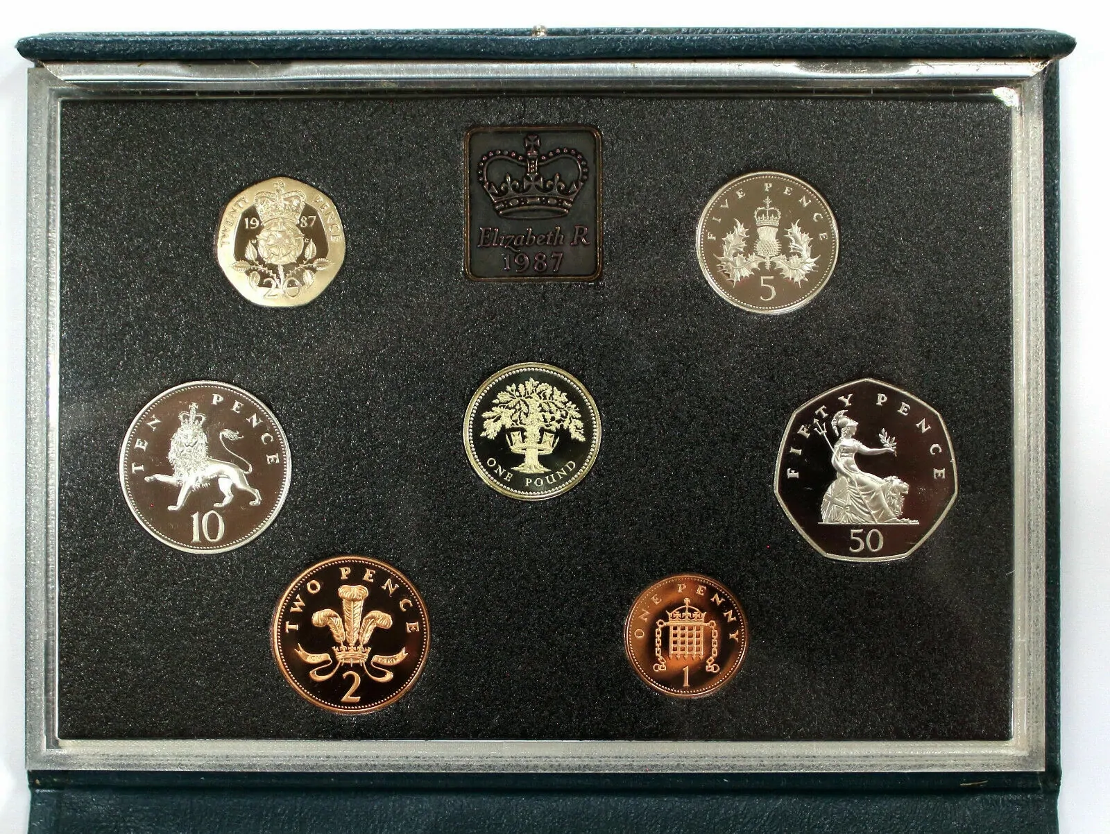 1987 United Kingdom Queen Elizabeth II Annual Proof Set