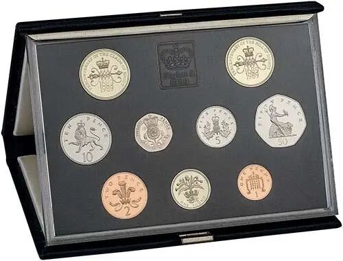 1989 United Kingdom Queen Elizabeth II Annual Proof Set