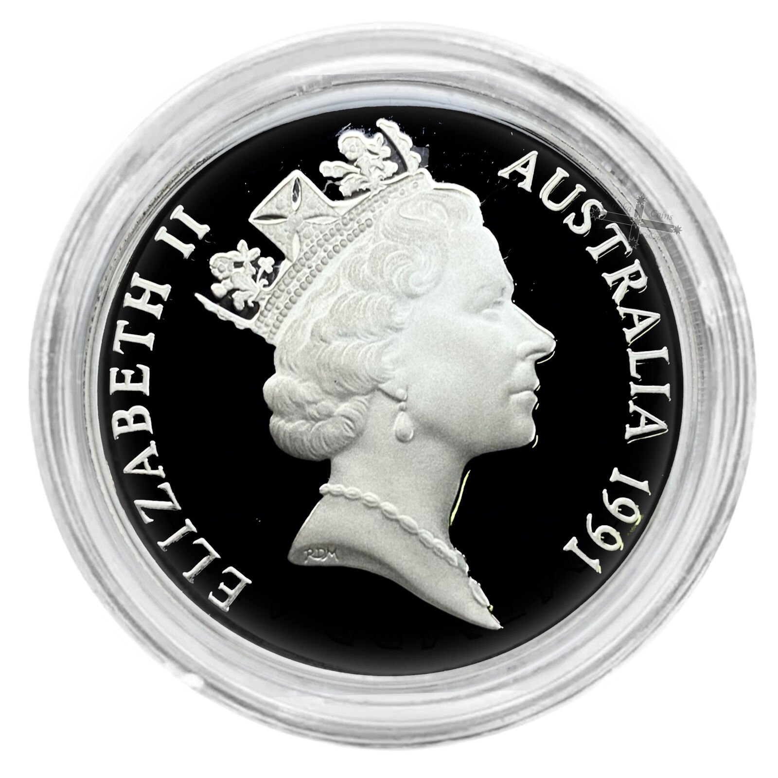1991 $2 Sterling Silver Proof Coin in Capsule