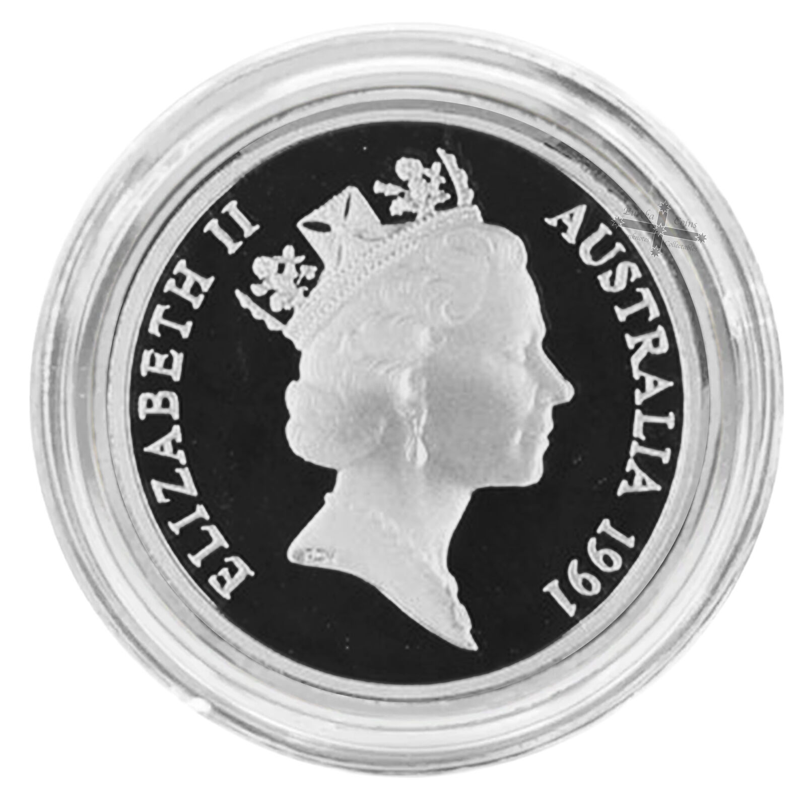 1991 2c Sterling Silver Proof Coin in Capsule
