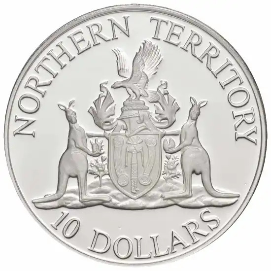 1992 $10 Silver Proof - State Series Northern Territory
