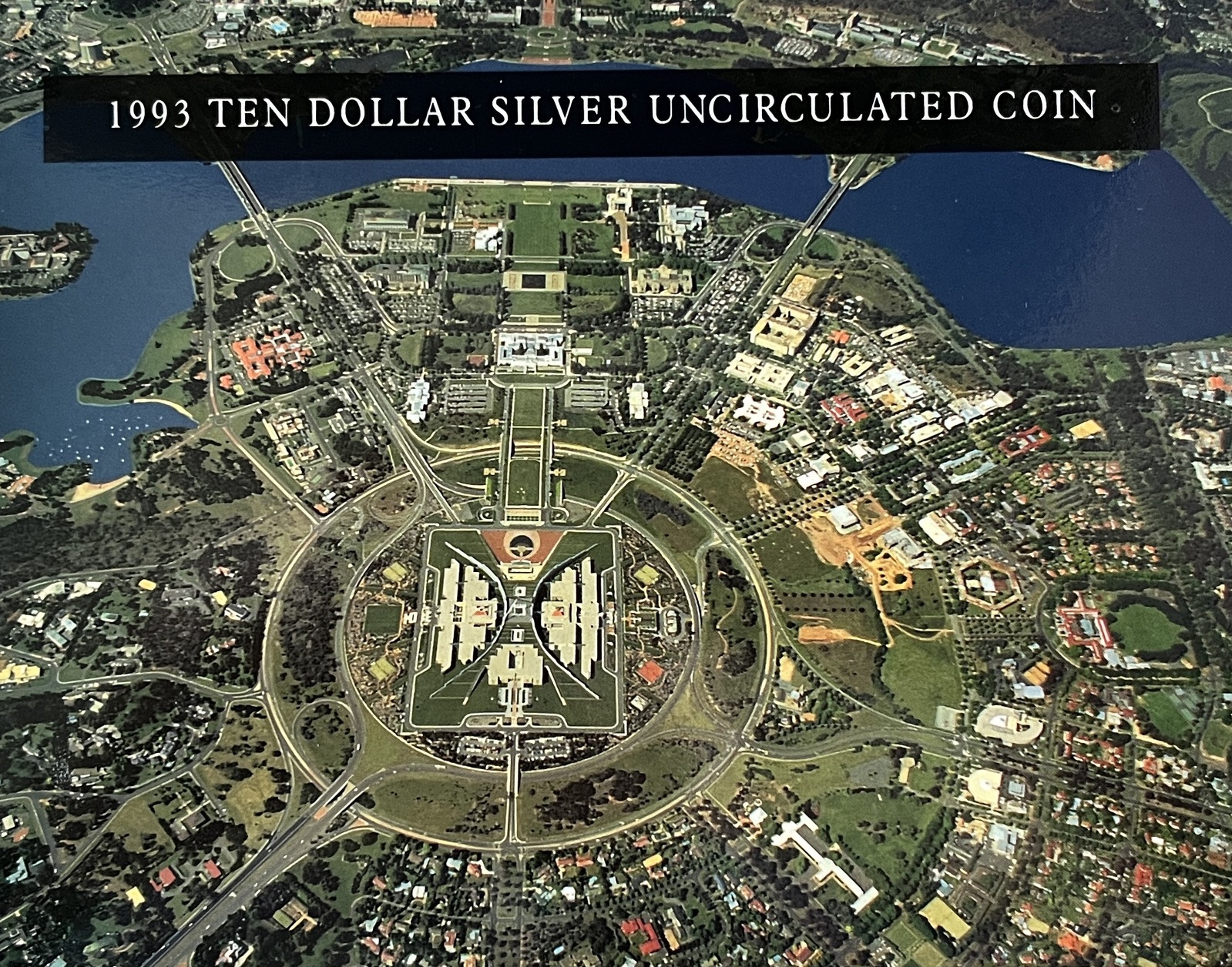 1993 $10 Australian Capital Territory Silver State Series