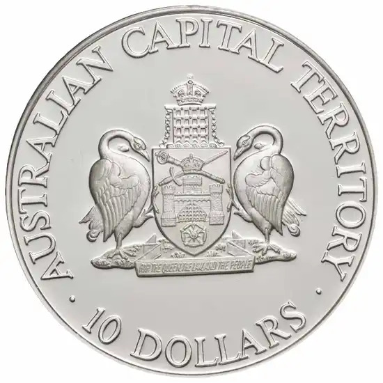 1993 $10 Silver Proof - State Series Australian Capital Territory