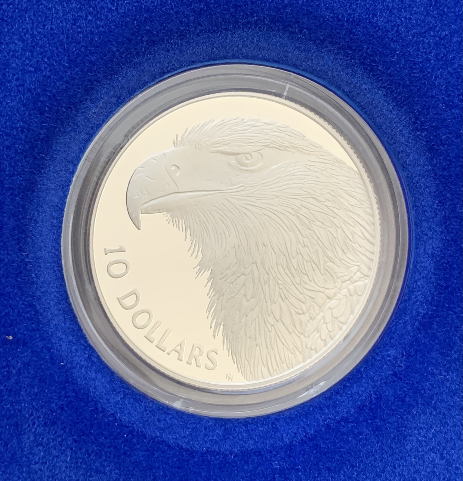 1994 Birds of Australia $10 Pidefort - Wedge Tail Eagle
