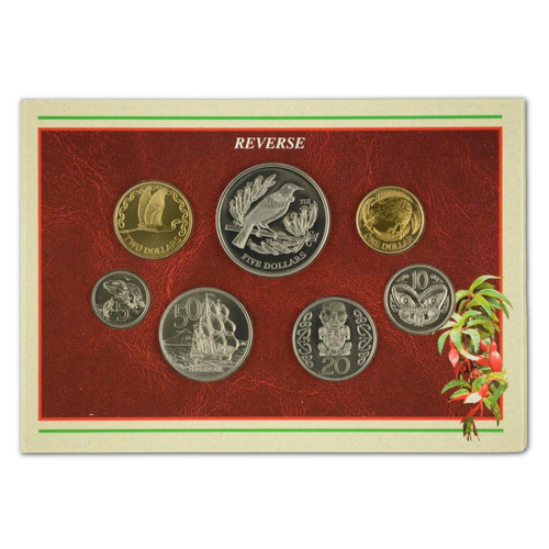 1995 New Zealand Uncirculated Coin Set