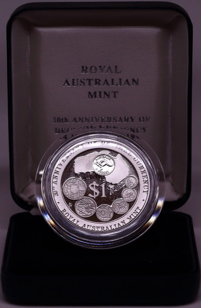 1996 $1 30th Anniversary of Decimal Currency