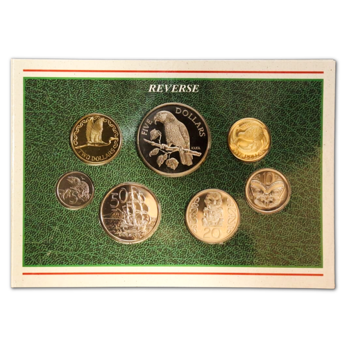 1996 New Zealand Uncirculated Coin Set