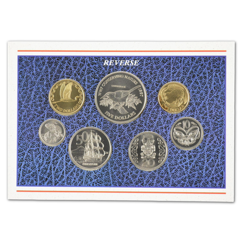 1997 New Zealand Uncirculated Coin Set