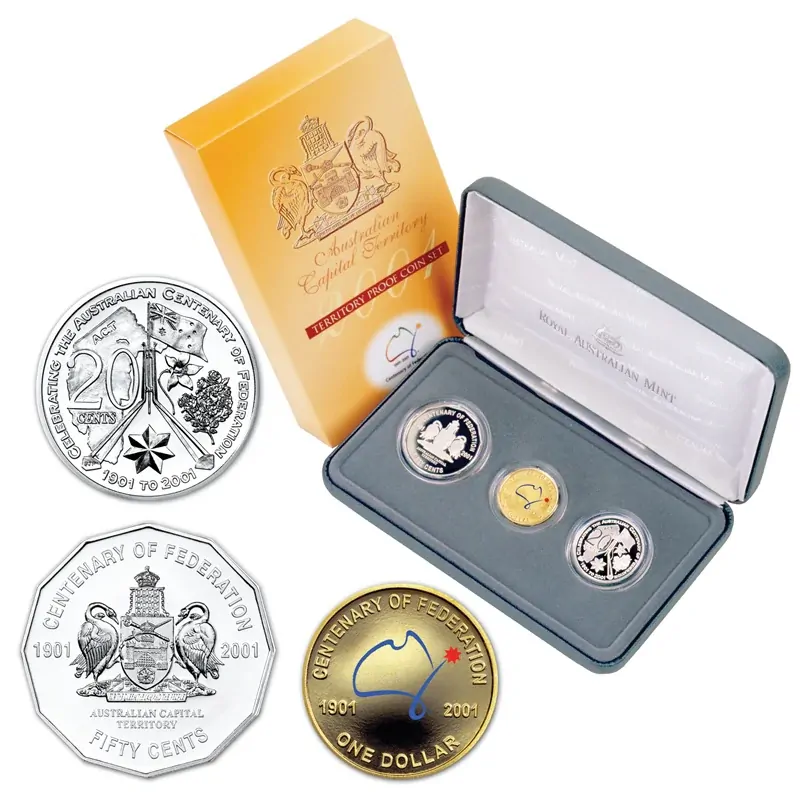 2001 Centenary of Federation Australian Capital Territory Proof Set