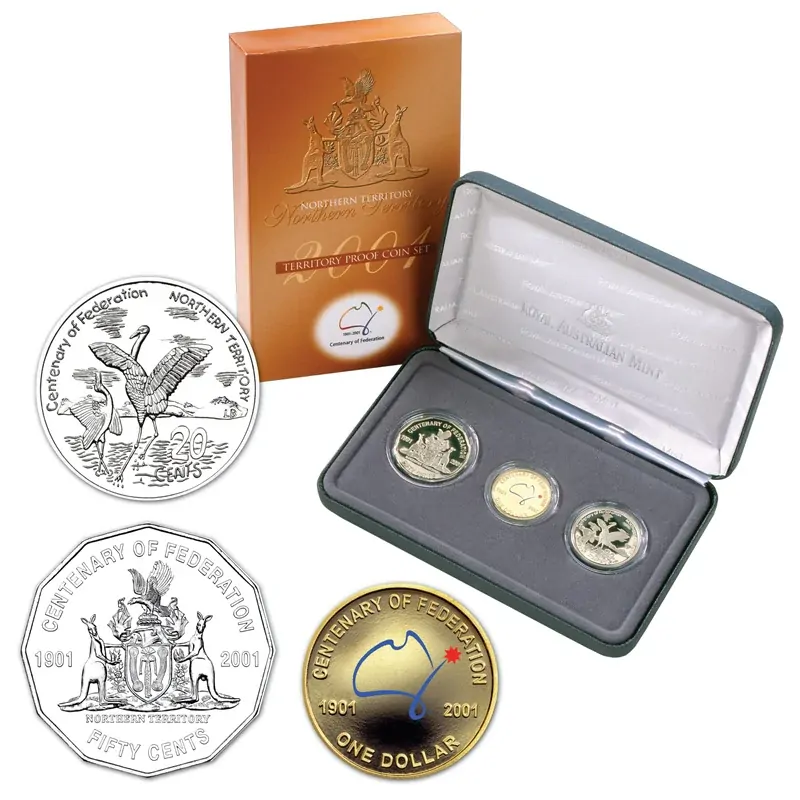 2001 Centenary of Federation Northern Territory Proof Set