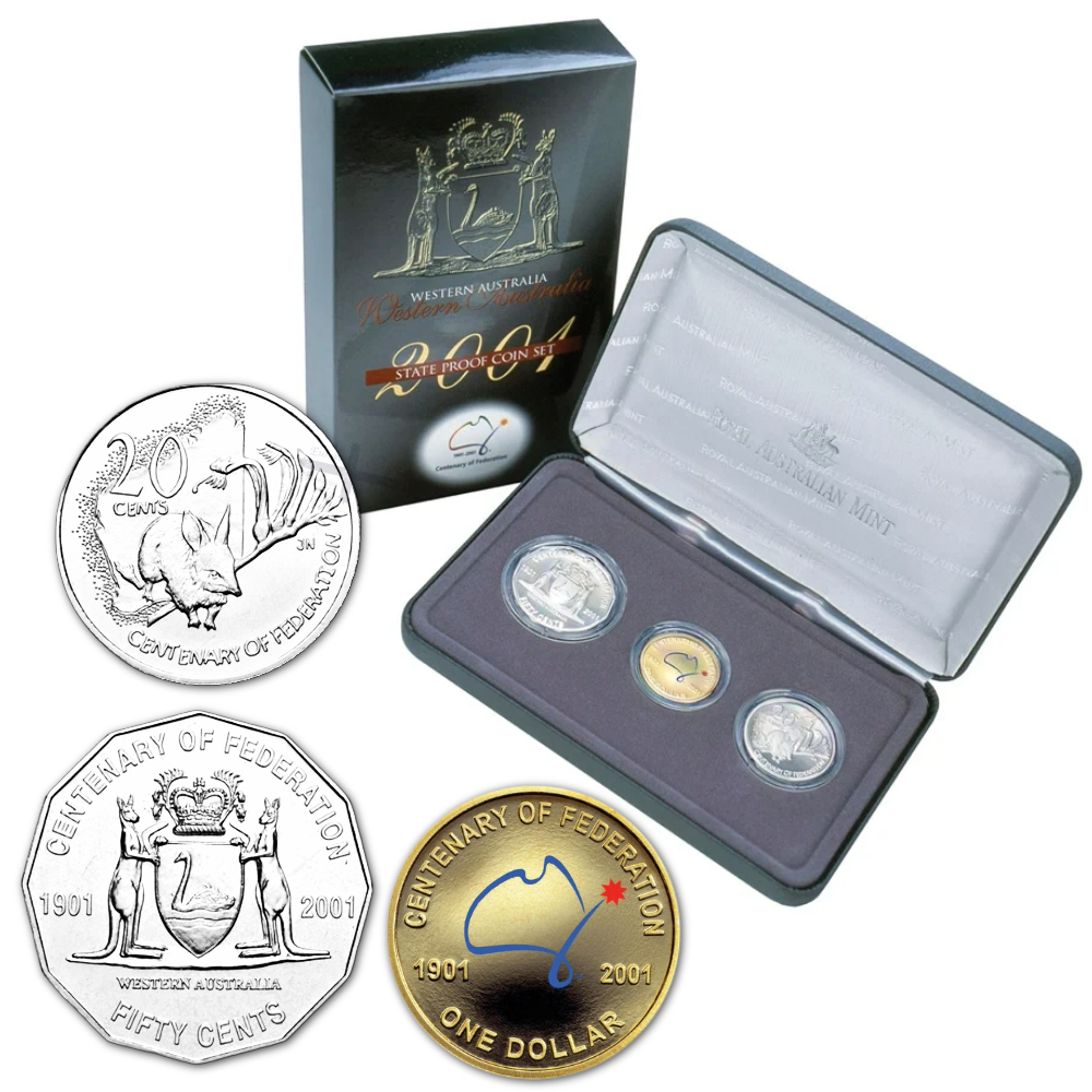 2001 Centenary of Federation Western Australia Proof Set