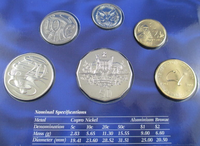 2001 Mint Set