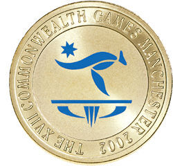 2002 $5 XVII Commonwealth Games Uncirculated Three Coin Set