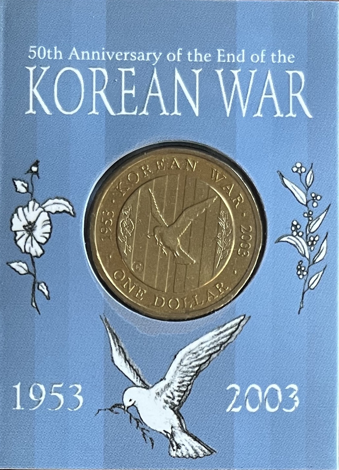 2003 $1 50th Anniversary of the Korean War Mintmark