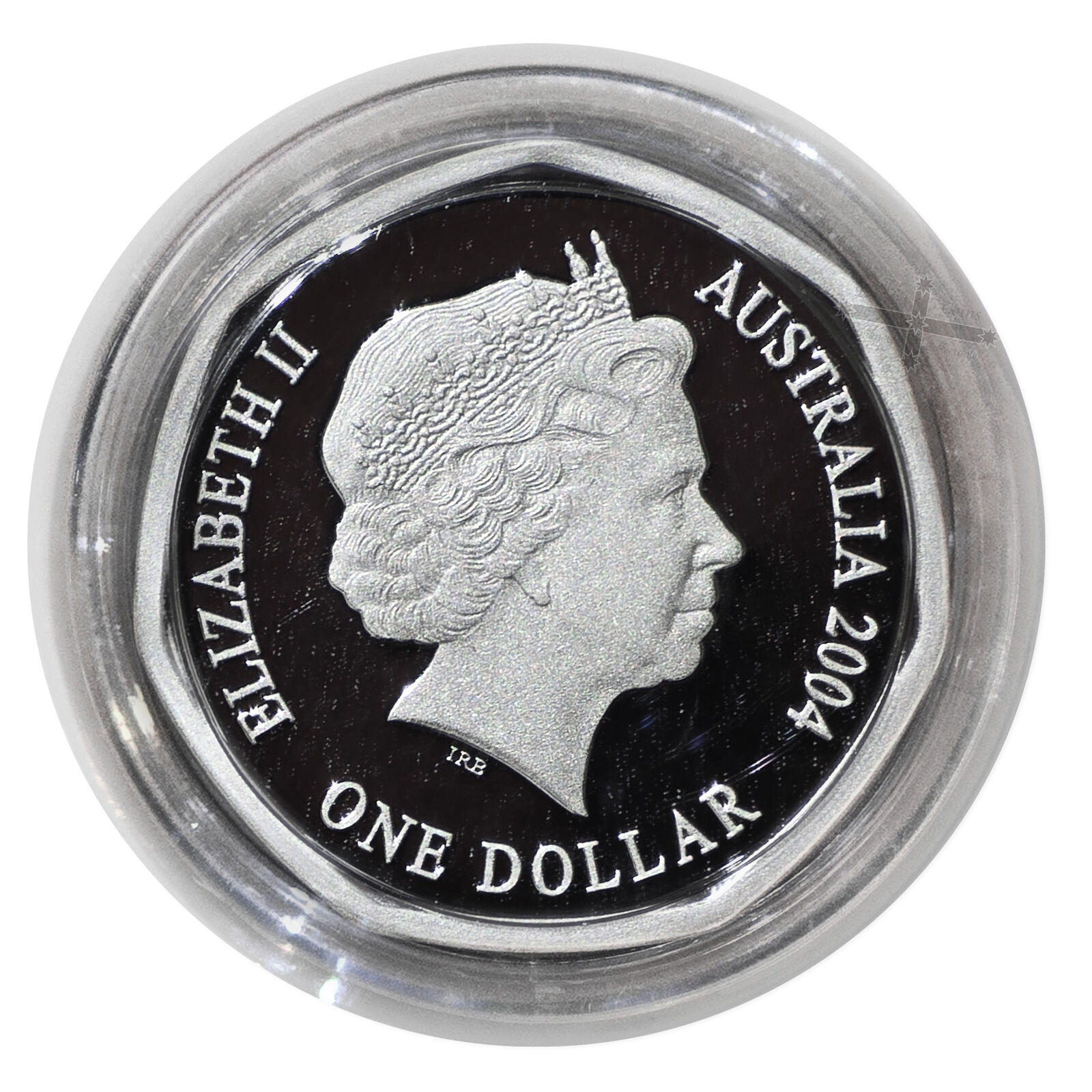 2004 $1 Imperial Lion Silver Proof Coin in Capsule