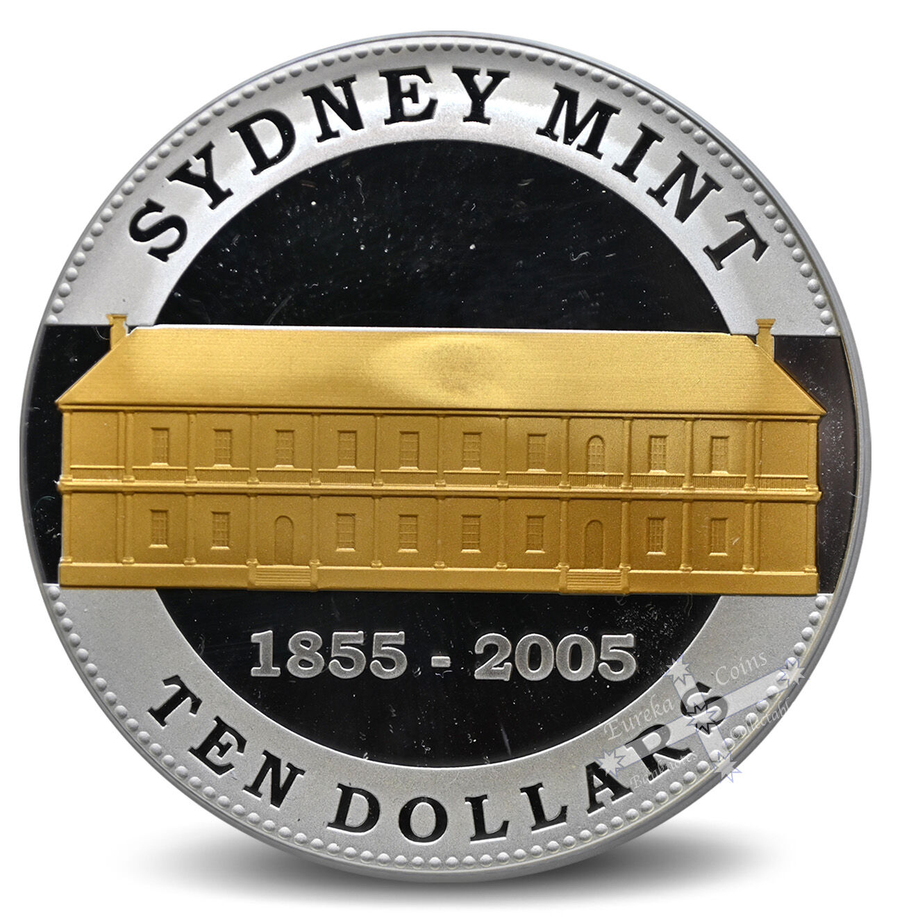 2005 Sesquicentenary Sydney Mint Pattern Gold Plated Proof