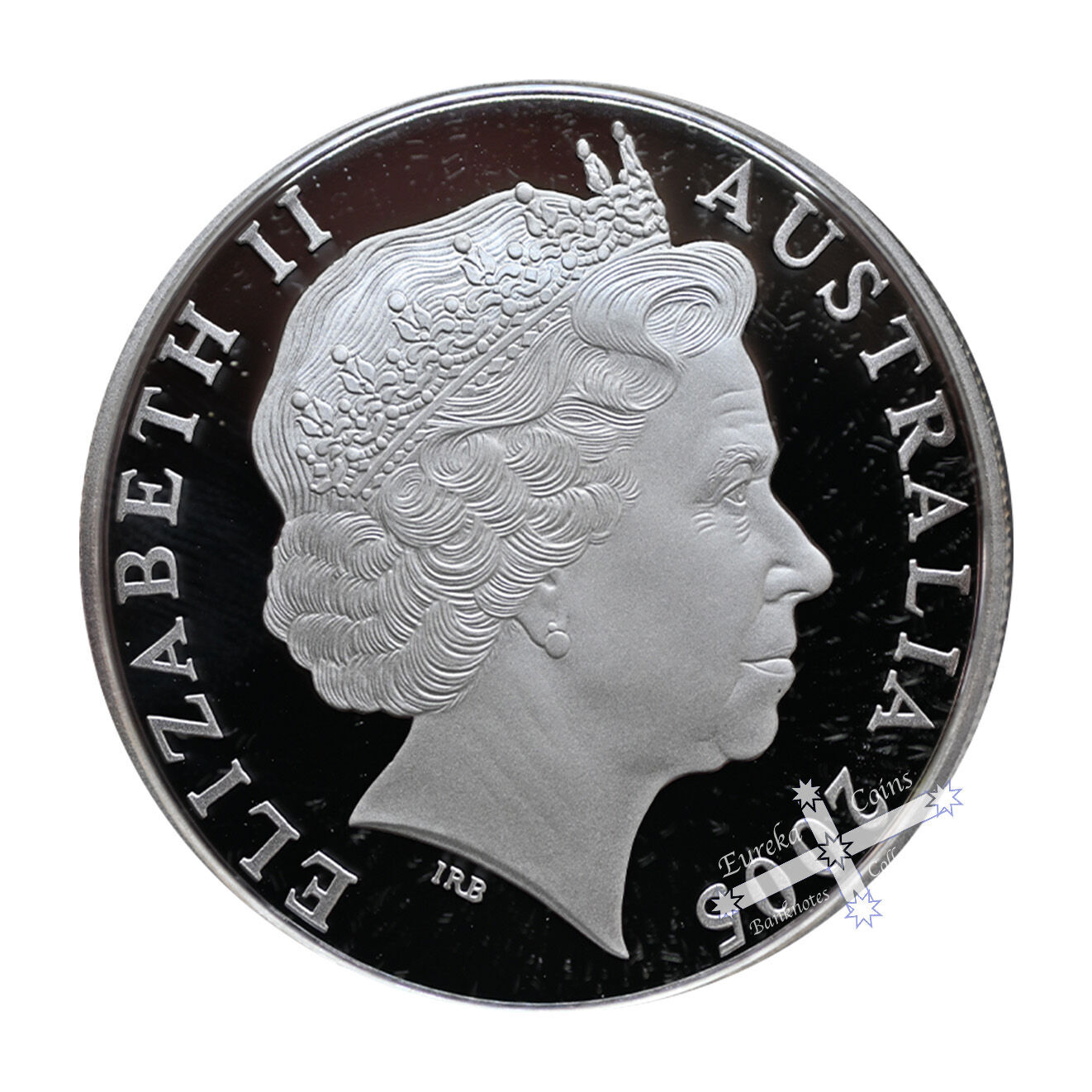 2005 1oz Kangaroo Silver Frosted Uncirculated Coin