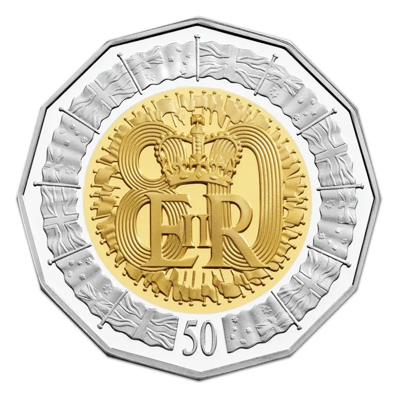 2006 50c Royal Collection Silver Proof Two Coin Set