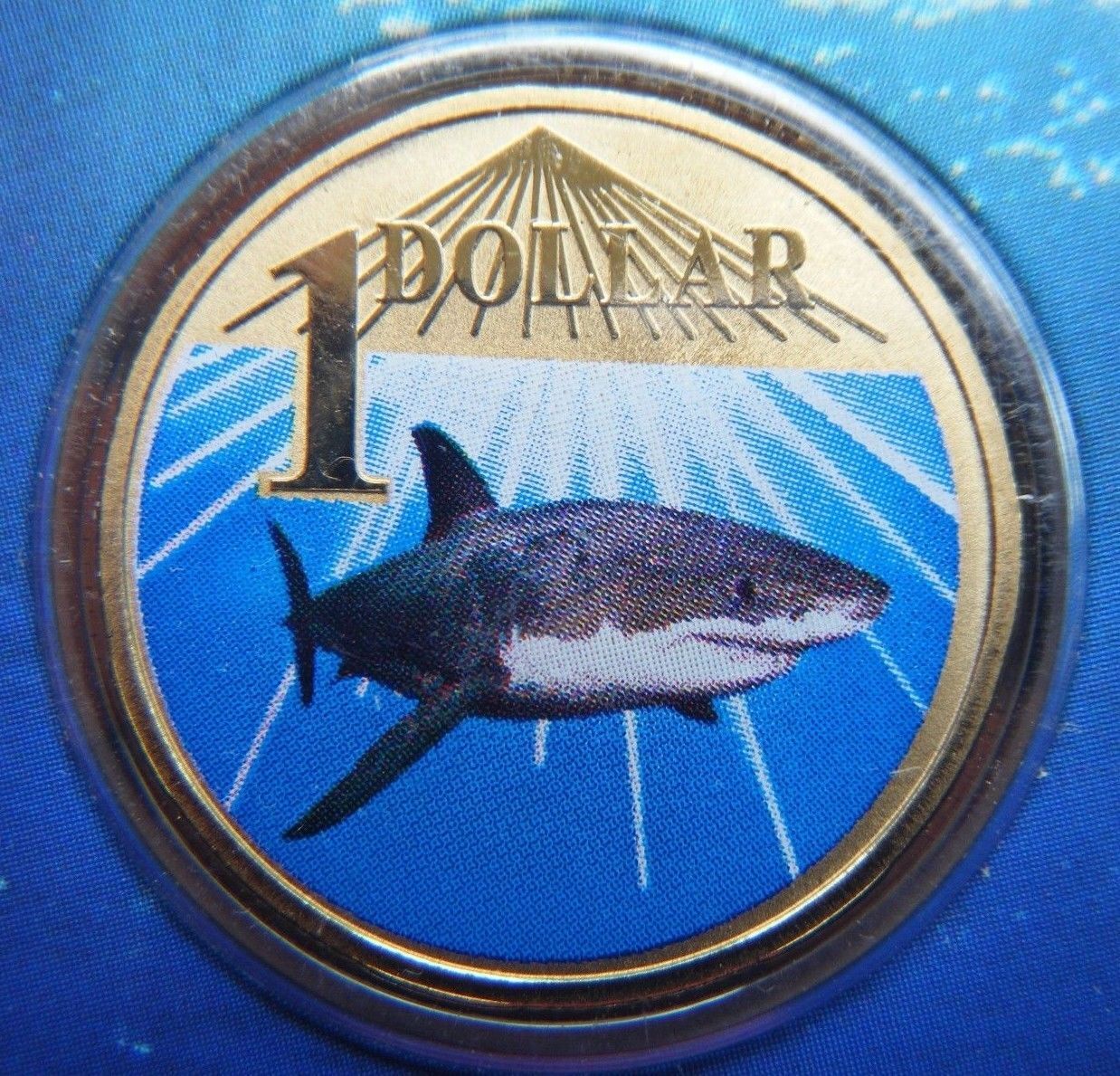 2007 $1 Ocean Series - White Shark