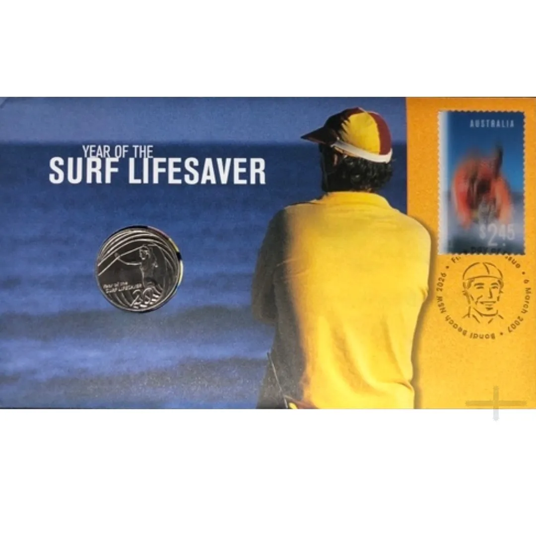 2007 20c Year of the Surf Lifesaver PNC
