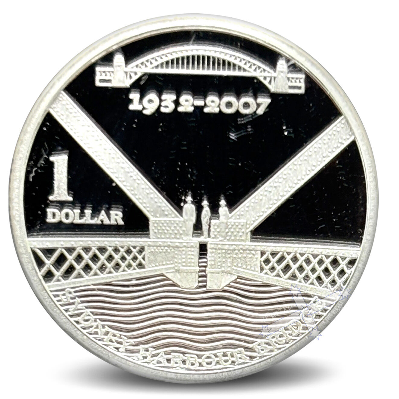2007 $1 75 Years of the Sydney Harbour Bridge Silver Proof