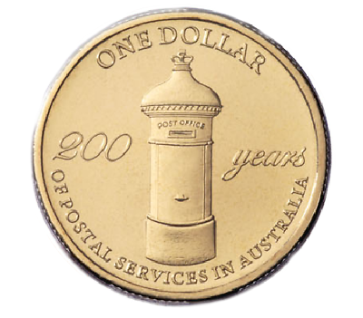 2009 $1 Australia Post - 200 years RAM PNC 
