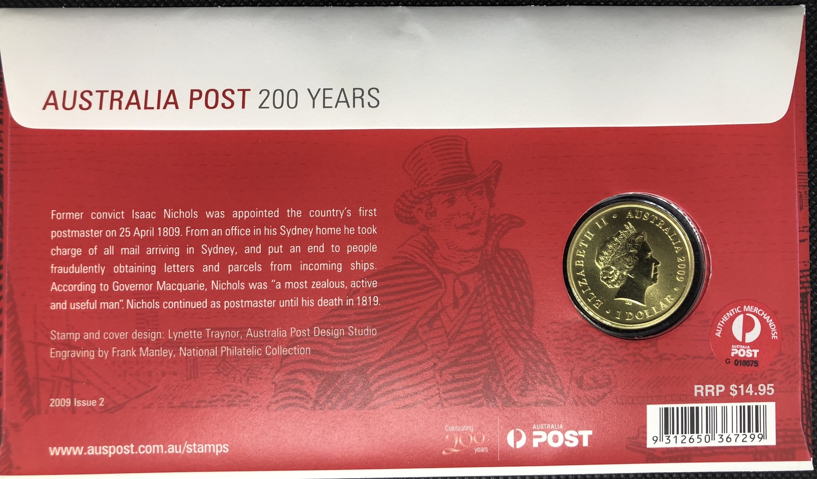 2009 PNC 200 Years of Australian Post PM