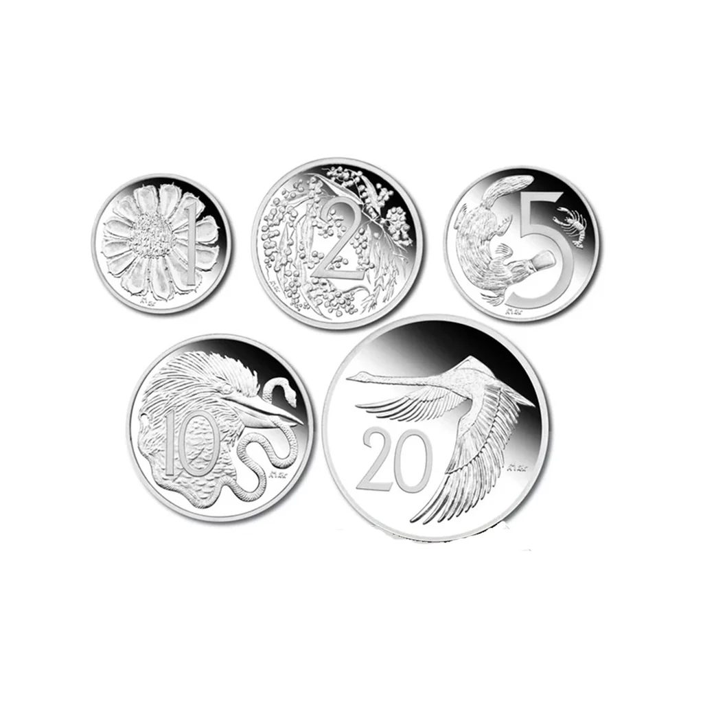 2009 Silver Australian Decimal Pattern Proof Set