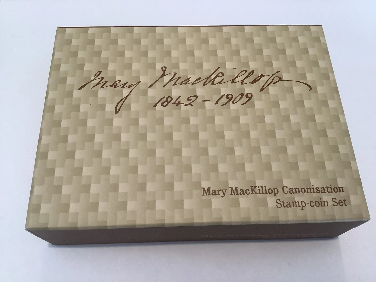 2010 1/2oz Mary Mackillop Canonisation Stamp-Coin Set
