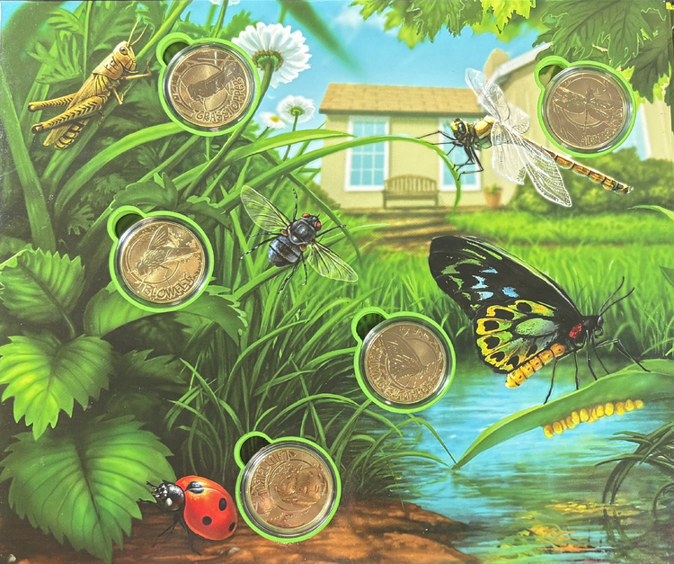 2010 $1 Young Collectors Backyard Bugs Collection