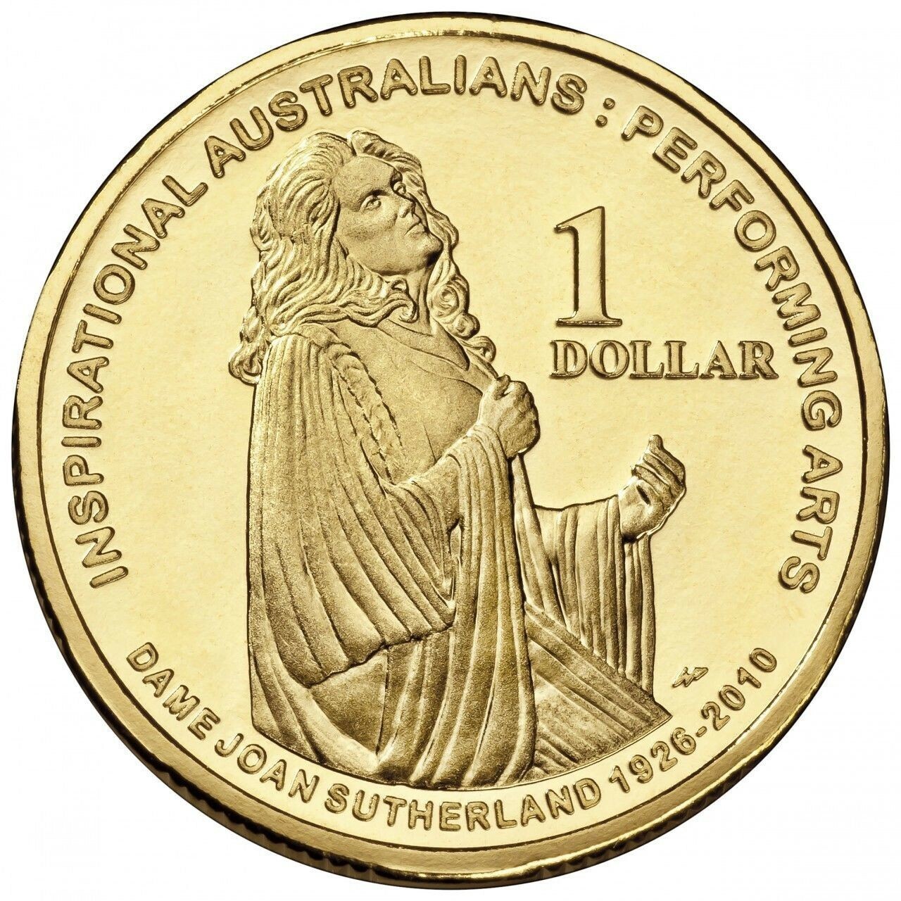 2011 - $1 Inspiring Australians Dame Joan Sutherland